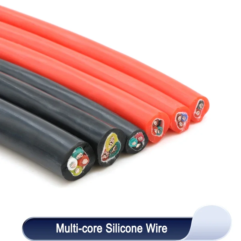 Wire 22 Gauge Copper - 1/5 м 2 3 4 5