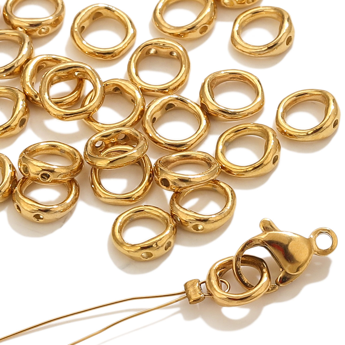 Jewelry Making Ideas - 20 шт. застежек-коннекторов из нержавеющей стали