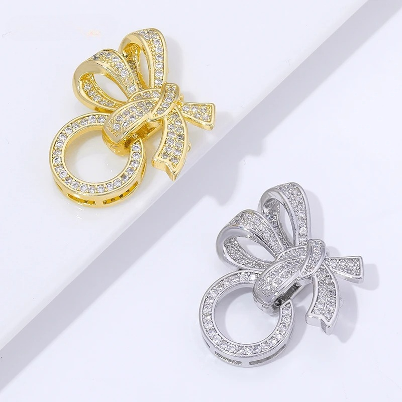 Jewelry Making Rings - Застежки-коннекторы для браслетов с жемчугом, позолоченные