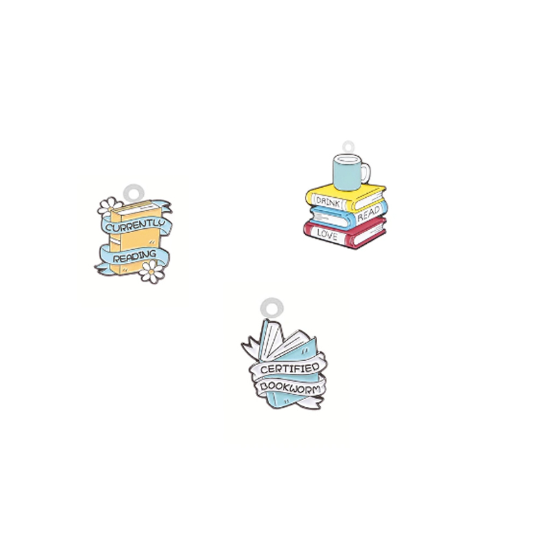 Jewelry Making Journal - Акриловые подвески в виде книг для