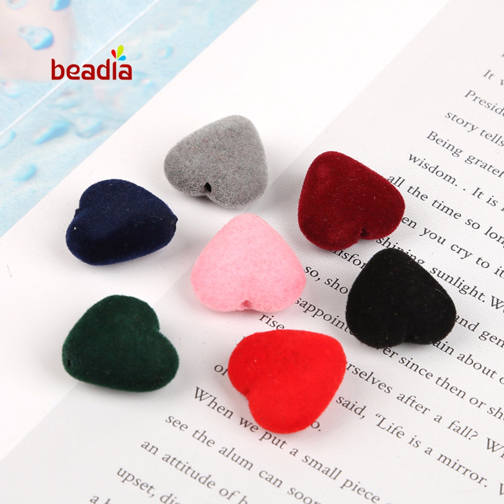 Бусины-подвески в форме сердца – обзор и цена Bead Mat Velvet