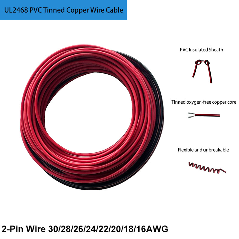 UL2468 2-контактный провод из  – обзор и цена Wire 22 Gauge Copper
