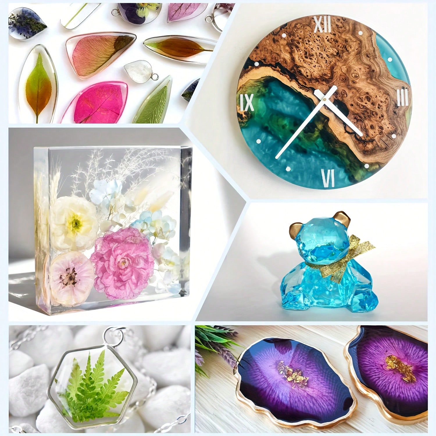Набор кристально прозрачной ли – обзор и цена Resin Mold Jewelry