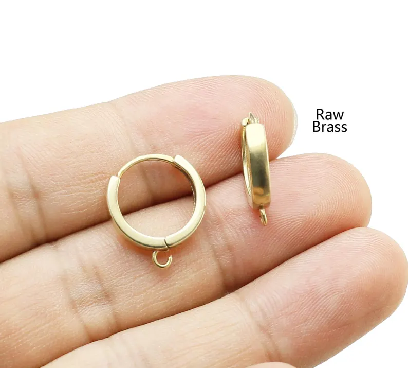 10 шт. латунные ушные обручи,  – обзор и цена Jewelry Making Ideas