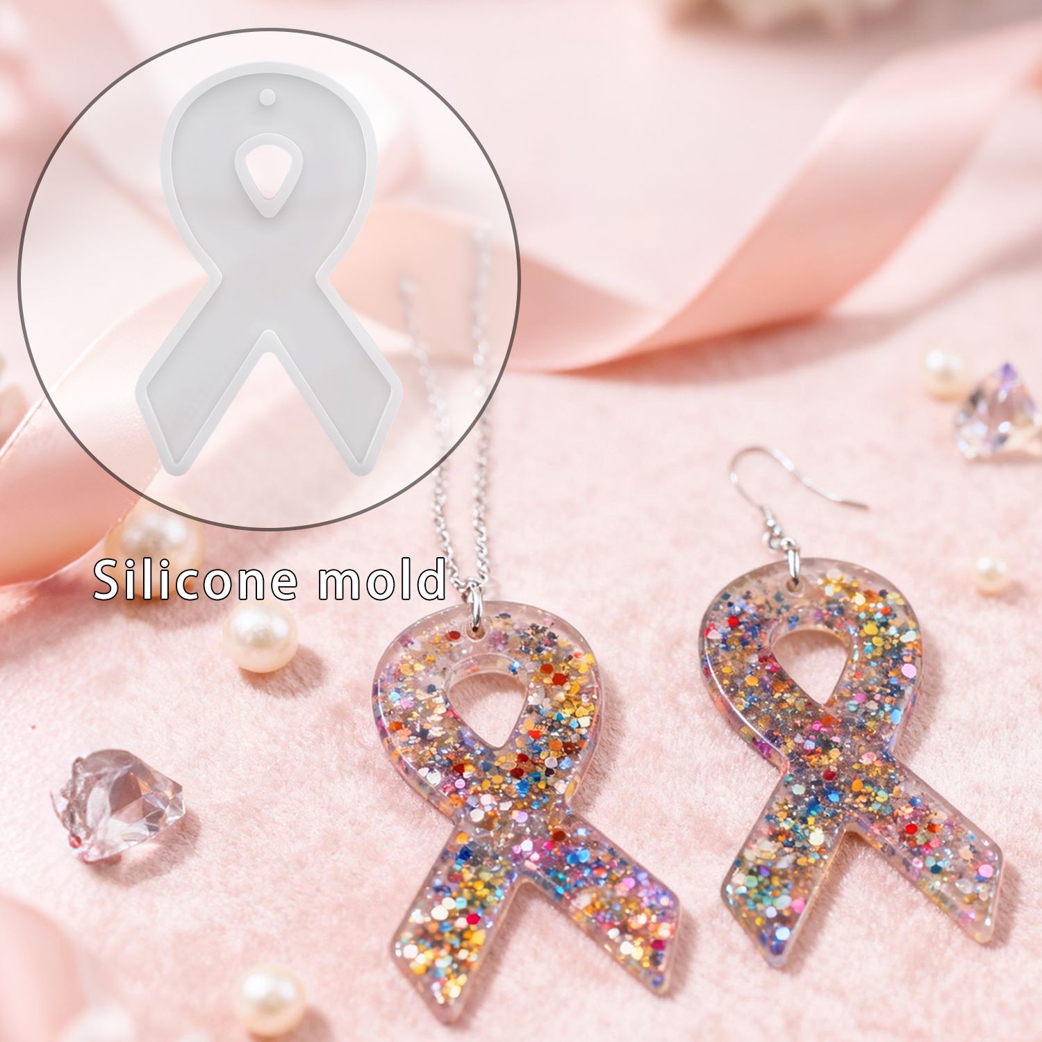 Смоляные формы для сережек-лен – обзор и цена Resin Mold Jewelry
