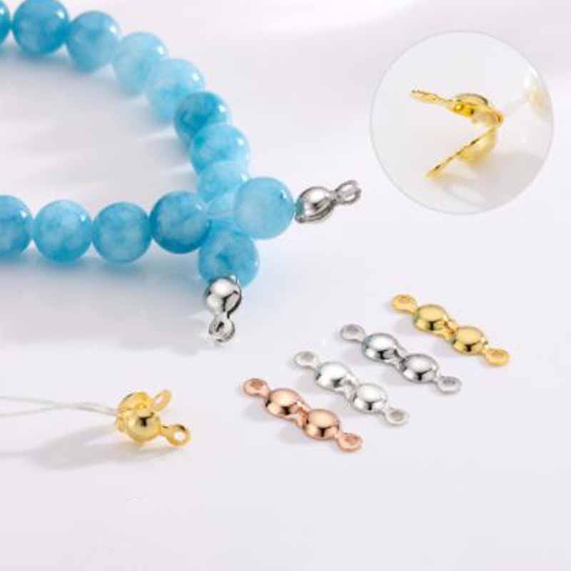 4 шт. Настоящие цельные застеж – обзор и цена Jewelry Making Ideas