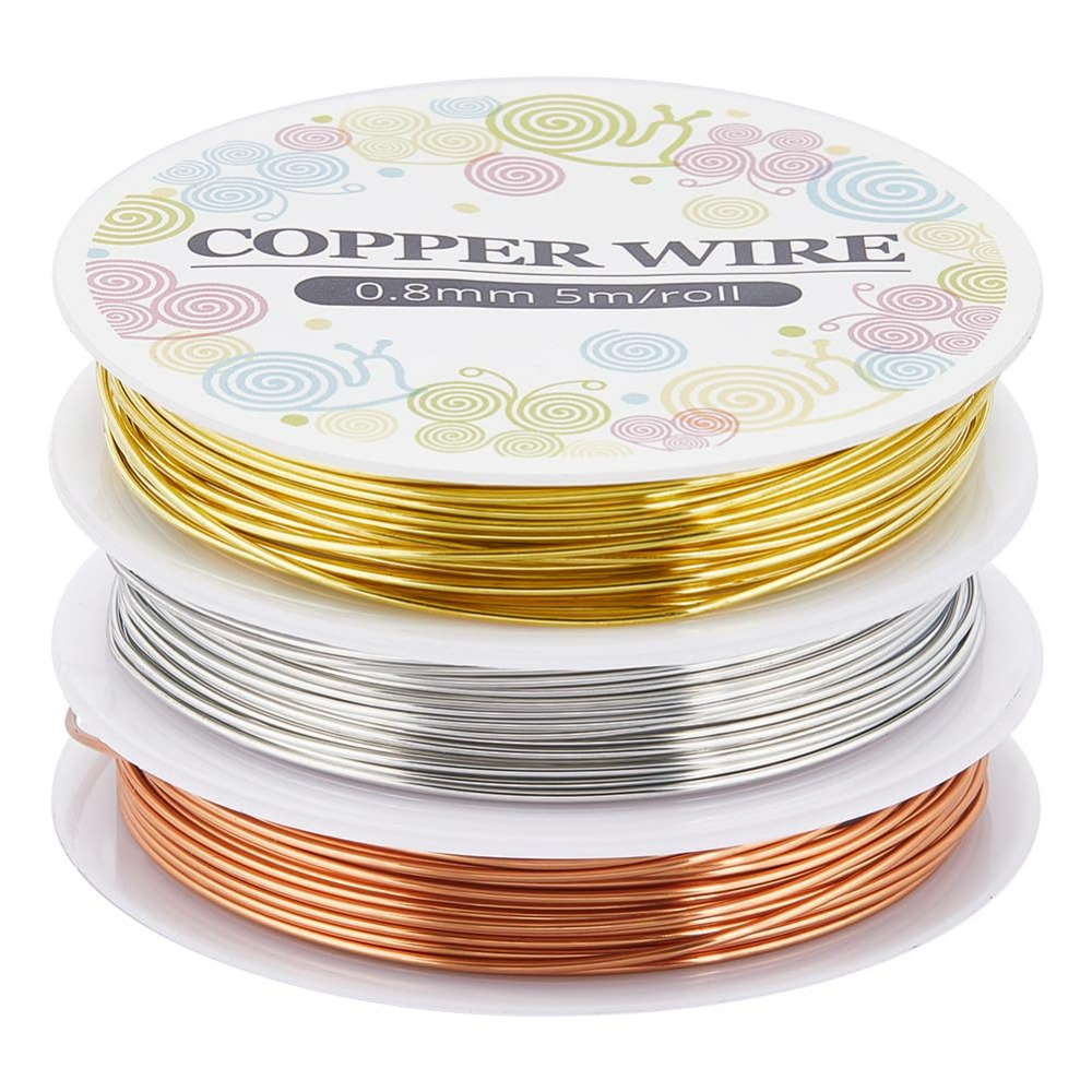 12,8 м медная ювелирная провол – обзор и цена Jewelry Making Gold Wire
