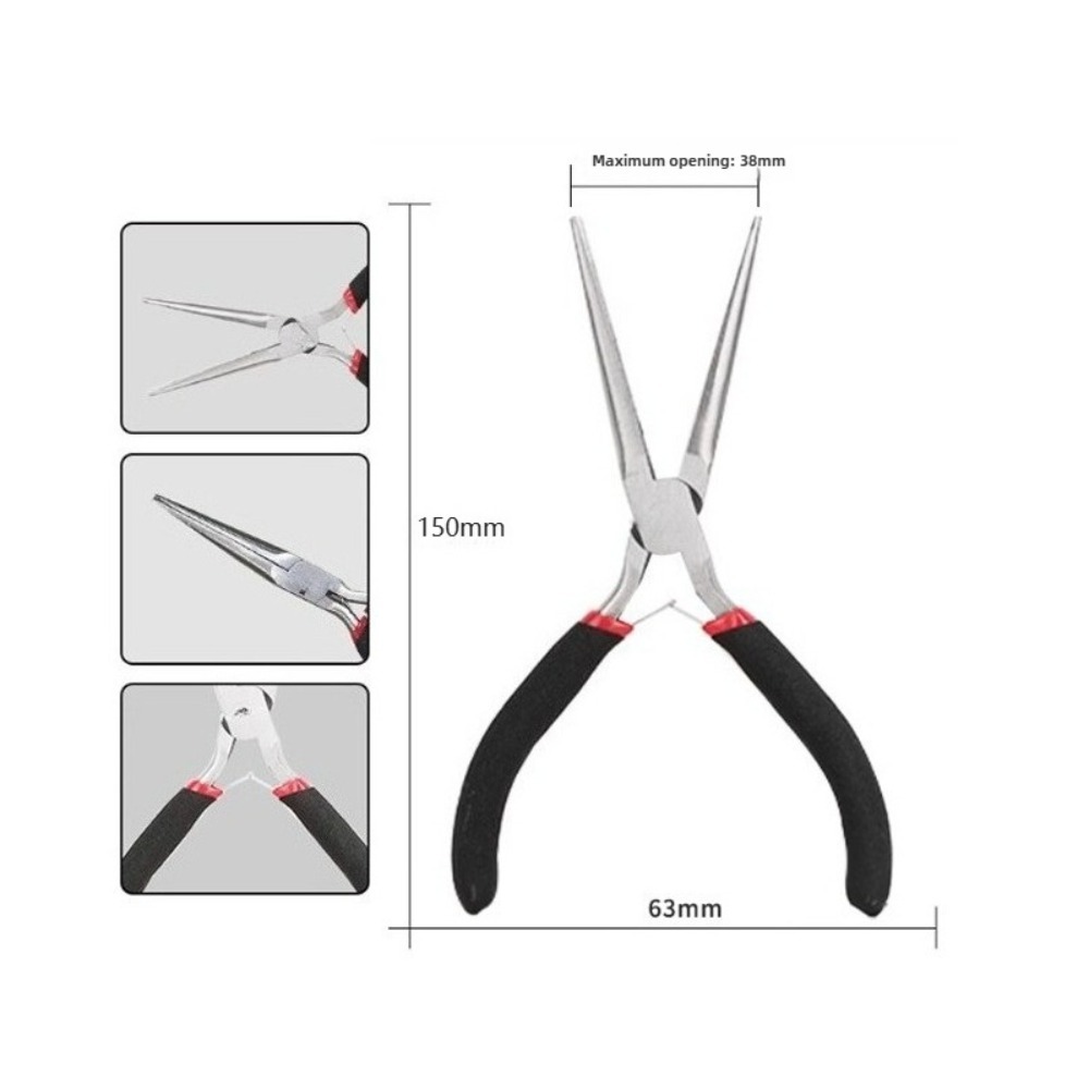 Мини-щипцы с длинным носом, юв – обзор и цена Jewelry Making Round Nose Pliers