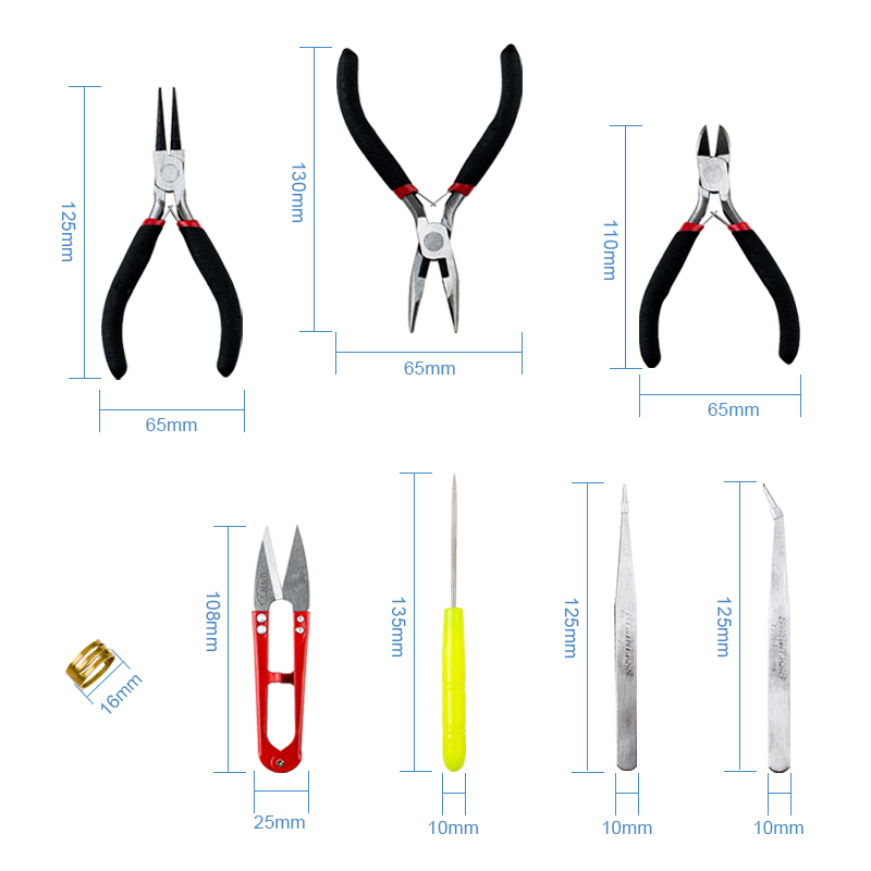Набор из 8 инструментов для из – обзор и цена Jewelry Making Round Nose Pliers