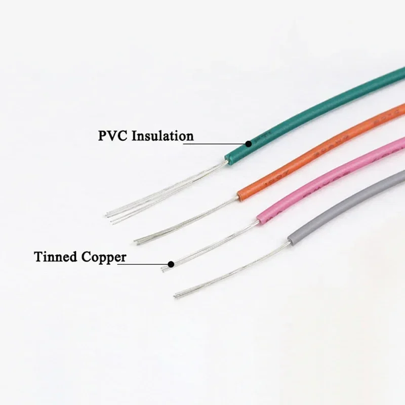 (комплект из 5 цветов) UL1007, – обзор и цена Wire 22 Gauge Copper