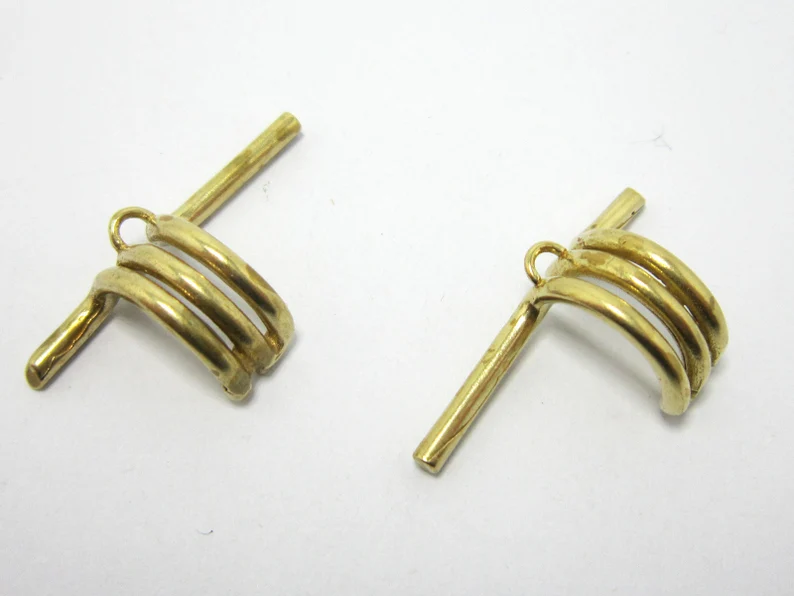 6 шт. латунных спиральных подв – обзор и цена Jewelry Making With Copper Wire