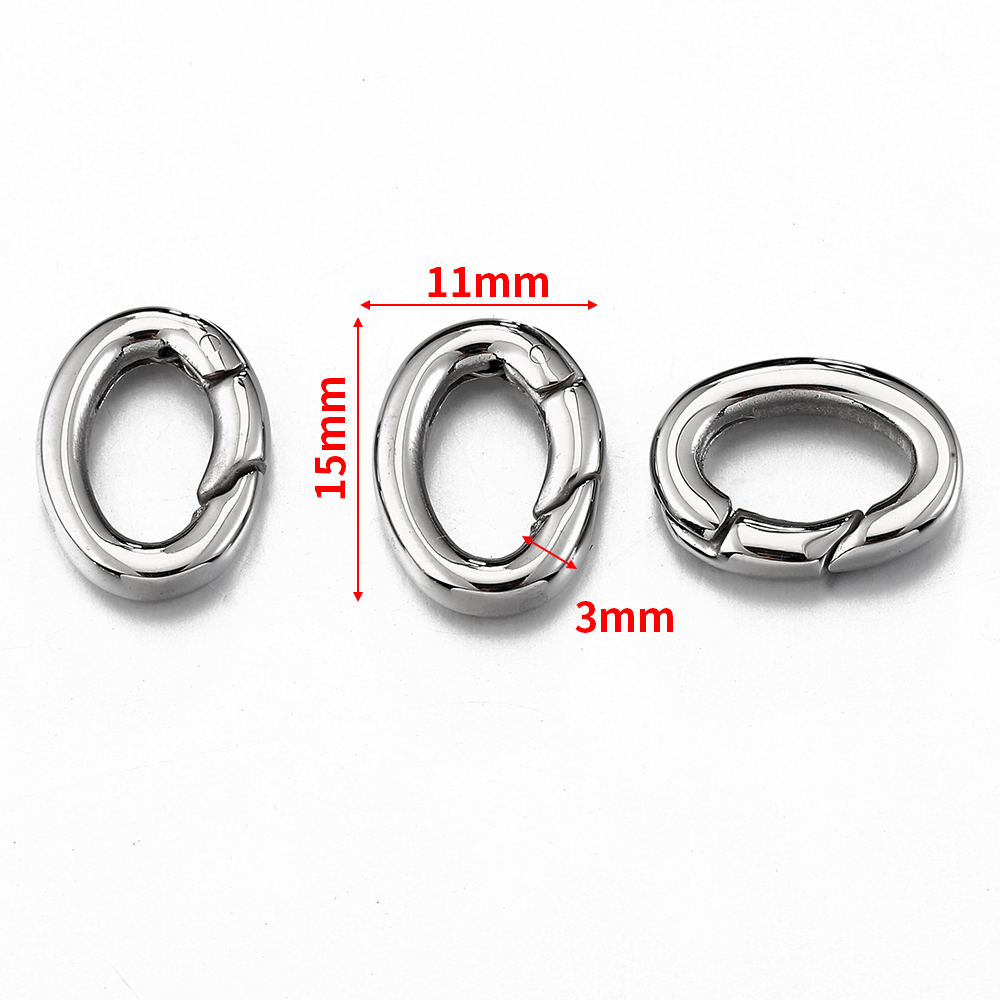 Застежка-карабин из нержавеюще – обзор и цена Jewelry Making Rings