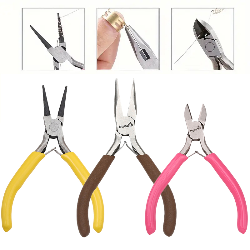 Набор из 3 плоскогубцев для из – обзор и цена Jewelry Making Round Nose Pliers
