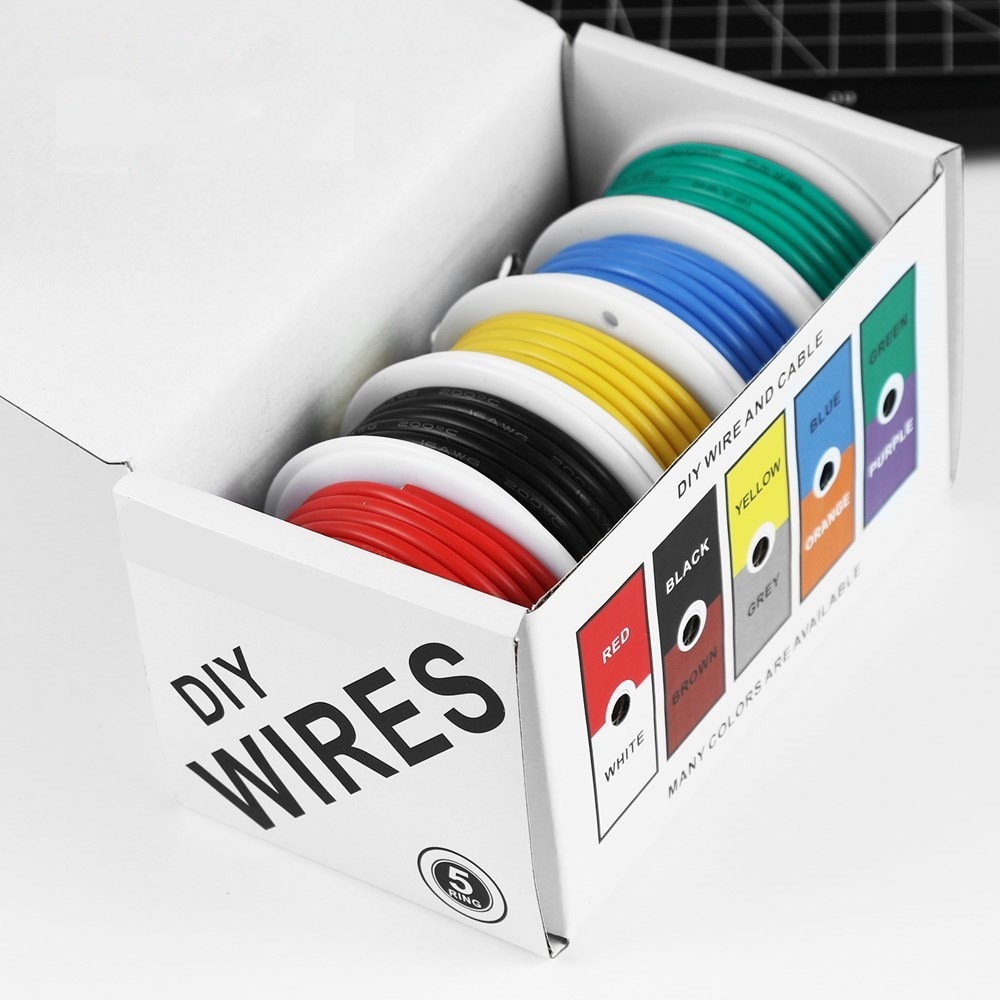 Электрический провод 20-24AWG, – обзор и цена Wire 22 Gauge Copper