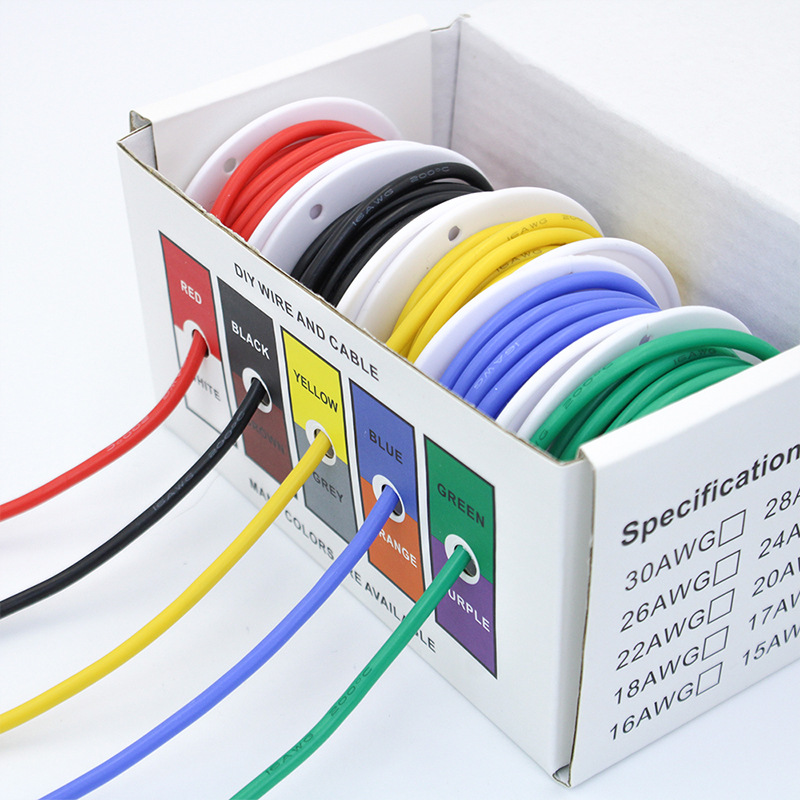 Электрический провод 20-24AWG, – обзор и цена Wire 22 Gauge Copper