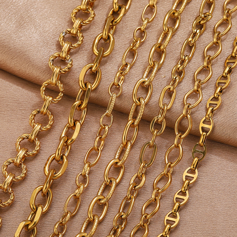 1 метр цепи из нержавеющей ста – обзор и цена Jewelry Making Gold Wire