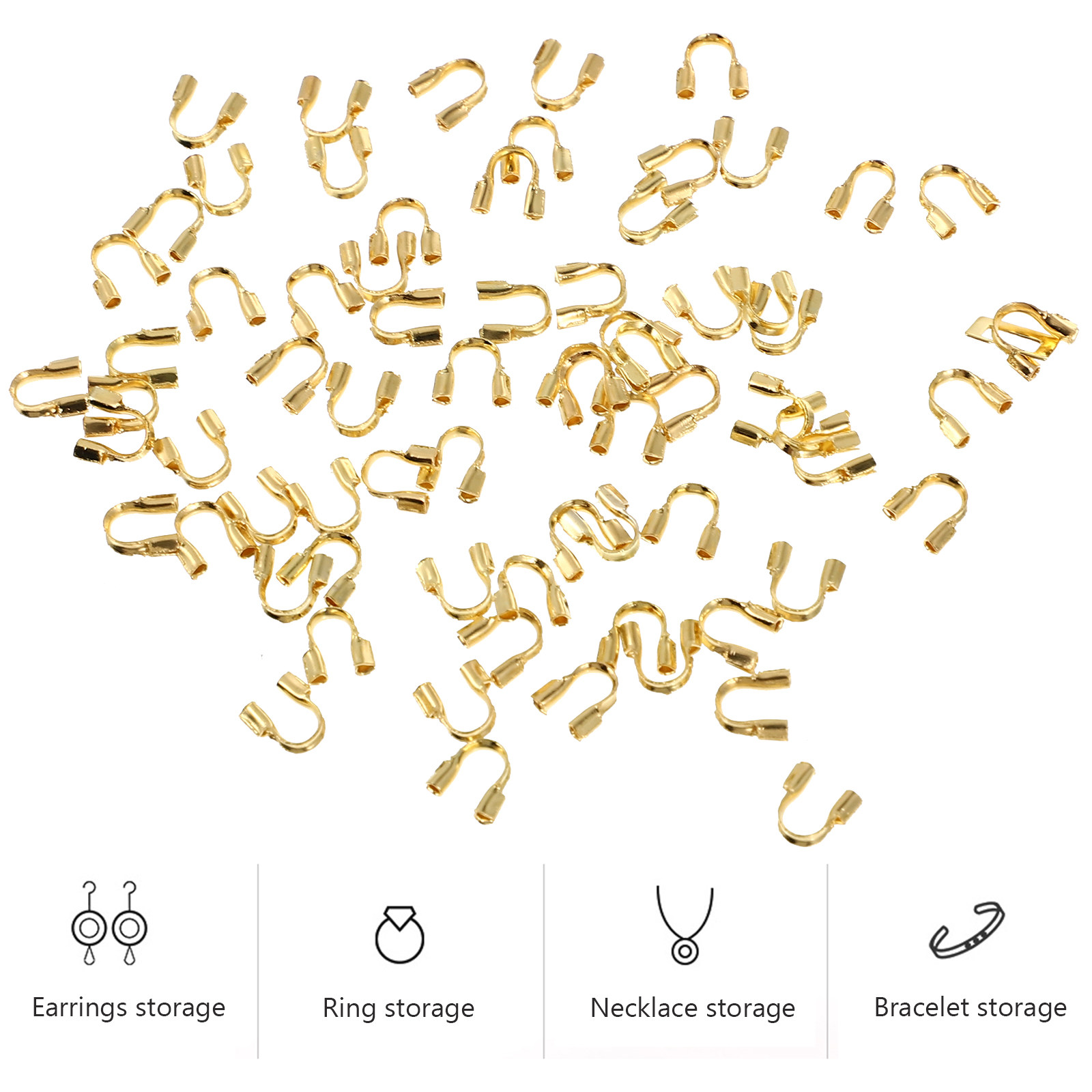 200 шт. латунных U-образных де – обзор и цена Jewelry Making With Copper Wire