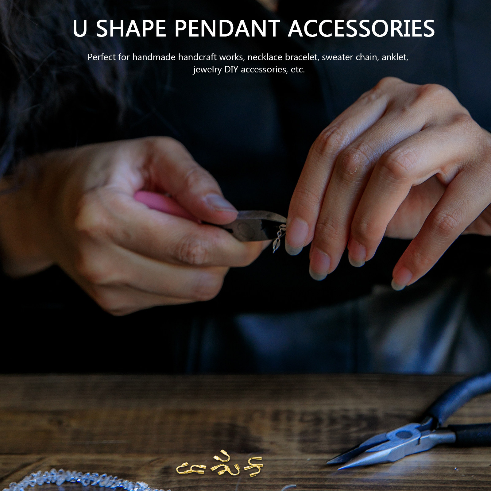 200 шт. латунных U-образных де – обзор и цена Jewelry Making With Copper Wire